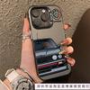 Color Silver Ins Wind Applies To Apple 14/13/12 Anti-drop Mobile Phone Case X Matte XSMAX Light Luxury Car Ipone16