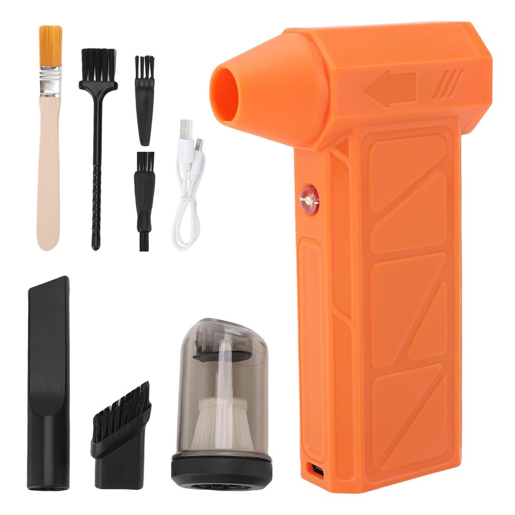 Super Turbo Fan Campin Handheld Dust Cleaner Car Snow Water Barbecue Blower Rechargeable 130000RPM