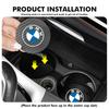 2pcs Car Coaster Water Cup Holder Anti-Slip Pads Accessories For BMW 1 3 5 7 Series M F01 F20 F10 F13 E52 E53 E60 E93