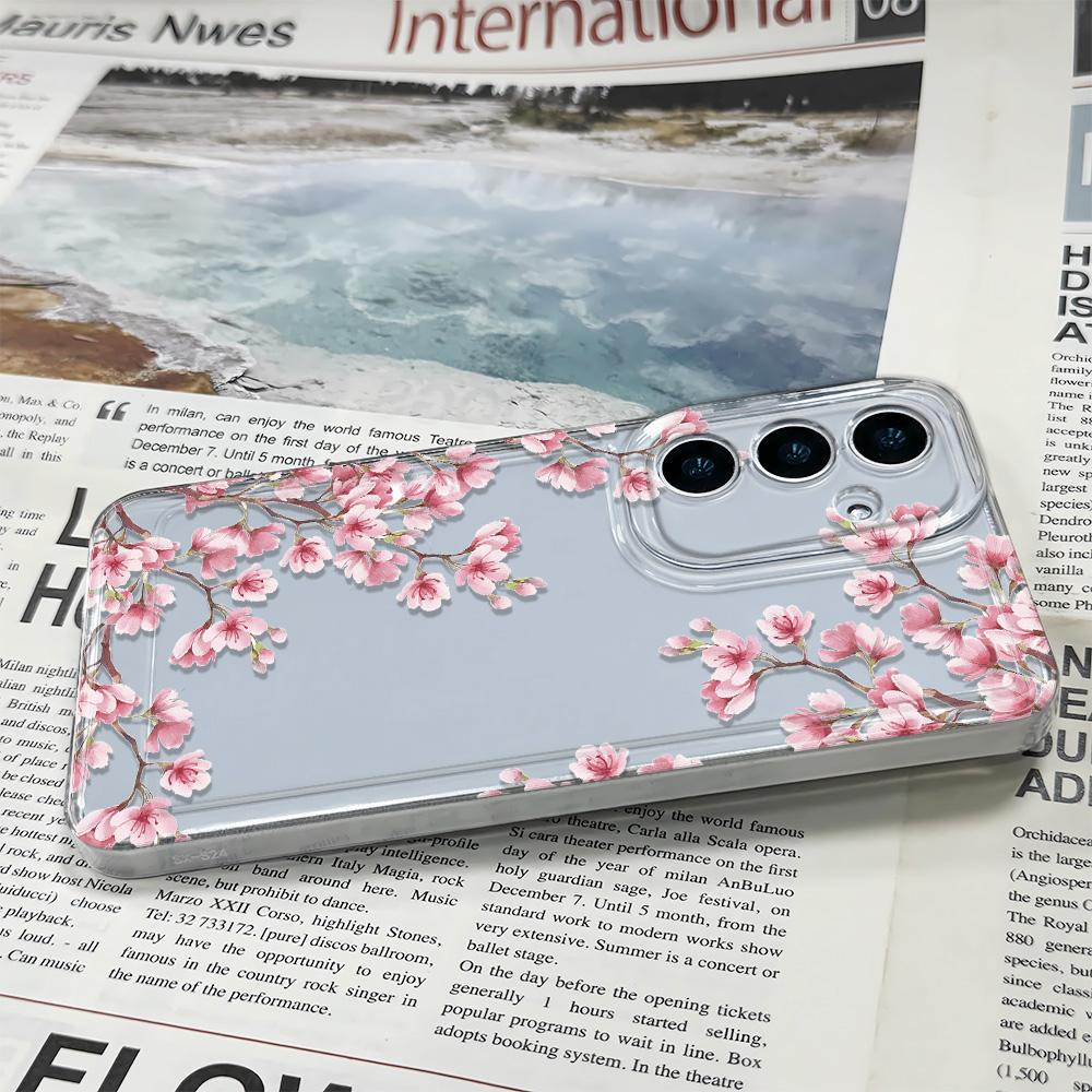 Advanced Flowers Phone Case For Samsung S20 S21 FE S22 S21 S20 S20 S10 Note 10 20 S23 S24 S25 Plus Ultra Soft Case Cover Funda