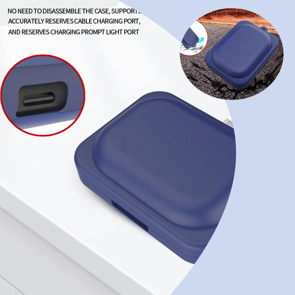 

Силиконовый чехол для наушников, чехол для наушников, силиконовый чехол для наушников, беспроводная зарядка, защитный Q8T6