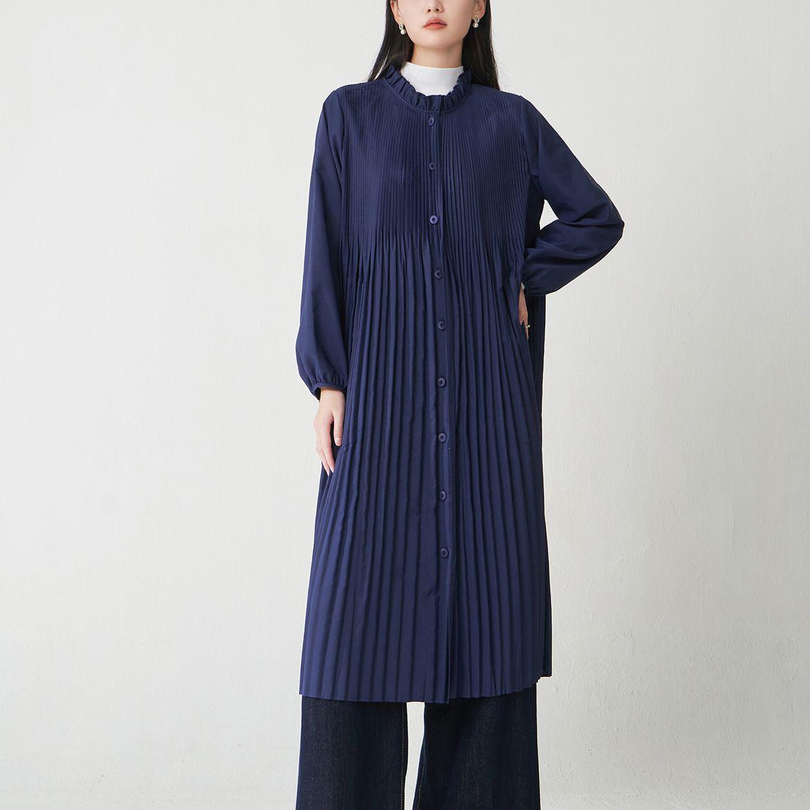 

Women s Mid-Length British Style Loose Trench Coat - Plus Size Versatile Design One Size