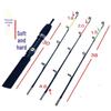 Hard Medium Soft Fiberglass Ice Fishing Rod for Winter Fishing
