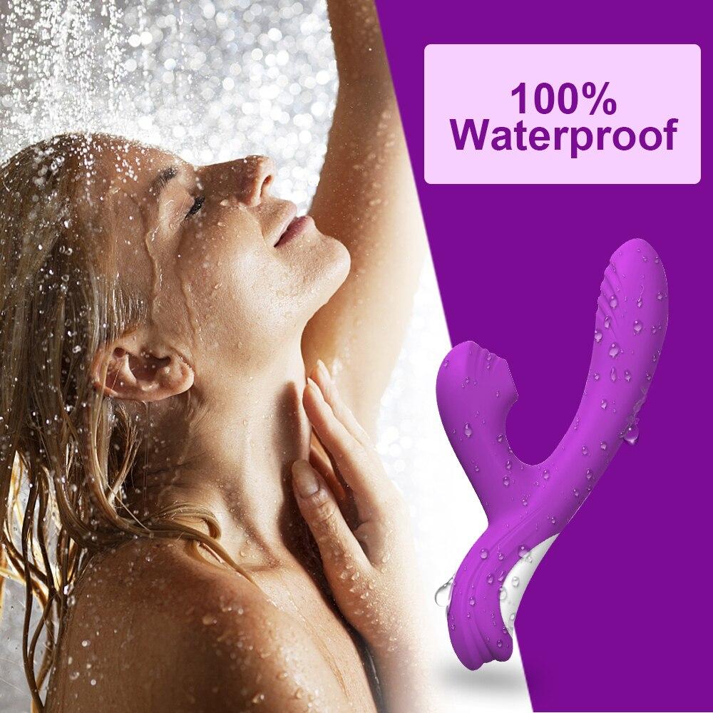 Powerful Sucker Oral Dildo Vibrator Women Penis Clit Clitoris Vacuum Stimulator Female Masturbation Sex Toys