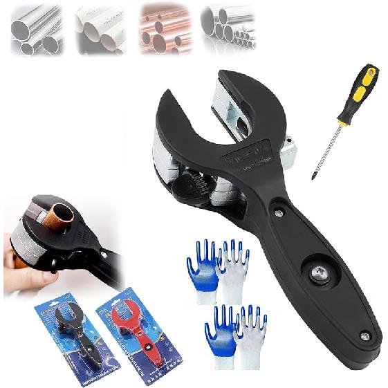 Ratcheting Tubing Cutter, Copper Pipe Cutter, 2 in 1 Tube Cutter, 2 in 1 Close Quarters Tube Compact Cutter, Ratcheting Pvc Cutter, Tubing Cutter