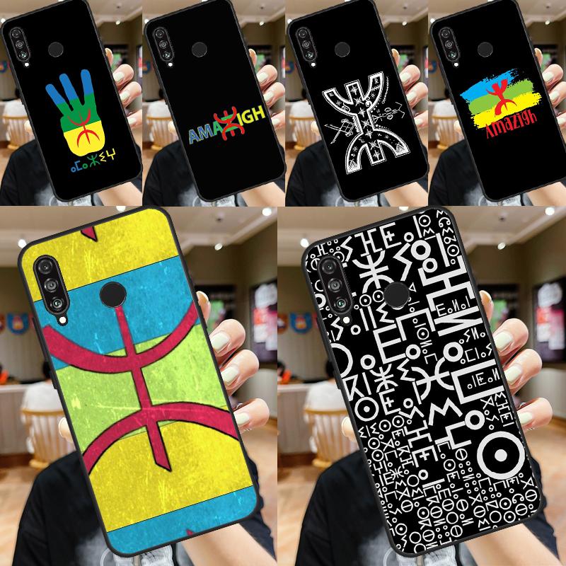 Amazigh Symbol Berber Academy Case For Huawei Nova Y61 Y91 Y60 Y70 Y90 Nova 9 10 SE 11i 8i 3i P20 P30 Pro P40 Lite Cover