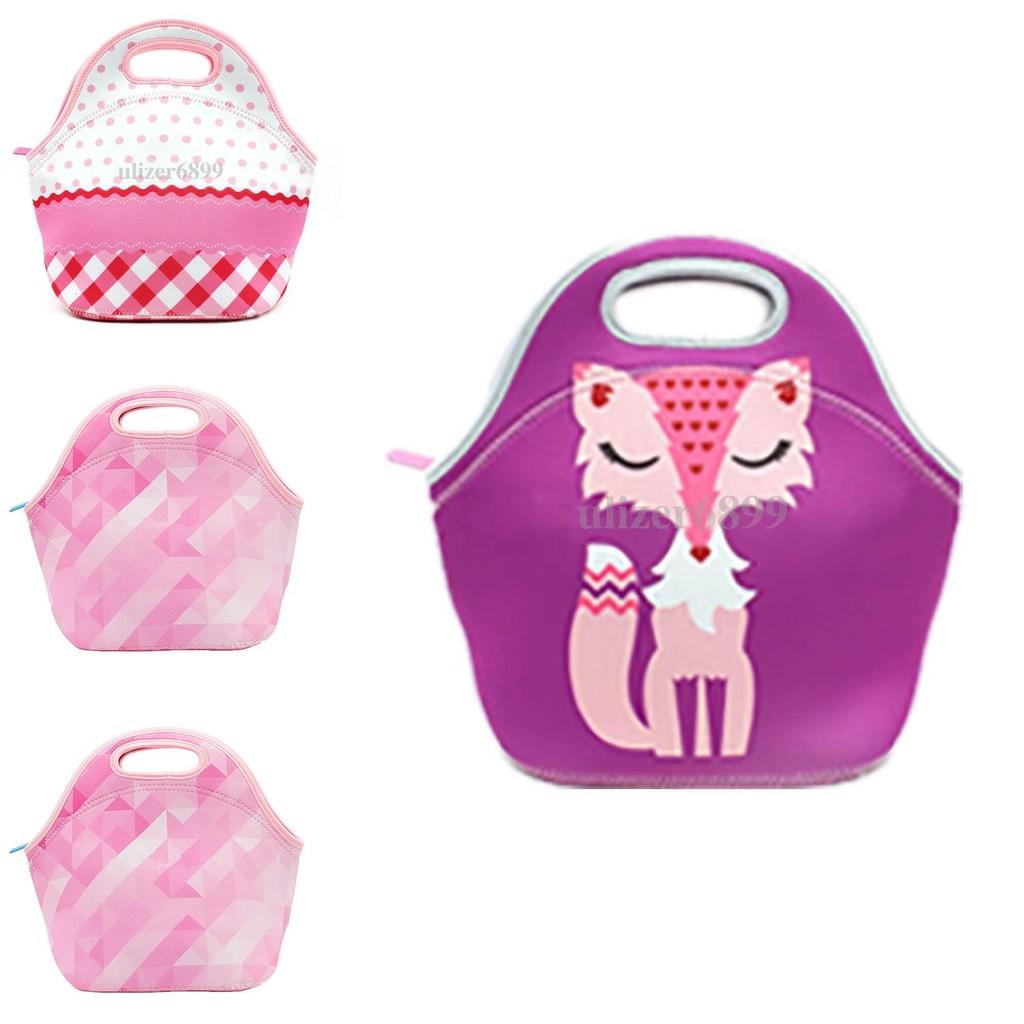 Timeless Design Kids Portable Insulated Thermal Cooler Lunch Box For Stylish Outings