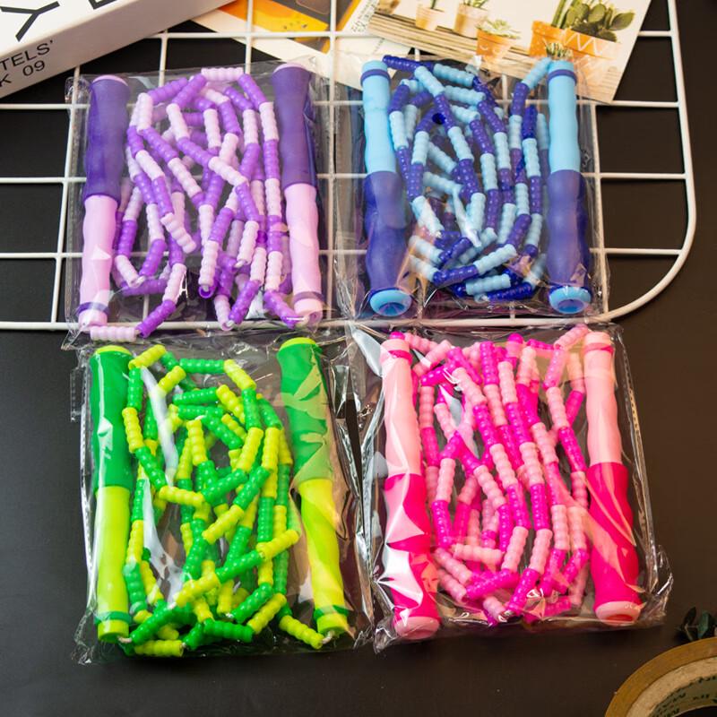 Miling Kids Adjustable PVC Bamboo Knot Skipping Rope