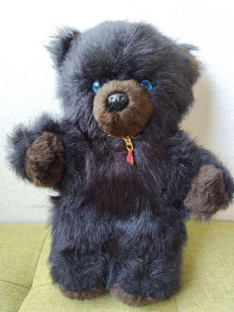 [USED] Vintage teddy bear, plush toy, retro