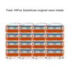 Replacement Shaving Cartridges for Selected 5-Blade Snap-On Razor Handles