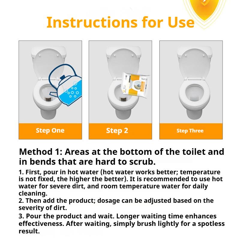 Desincrustante para Inodoro Doméstico, Sarro de Orina Fuerte, Quitamanchas. Elimina Malos Olores, Suciedad Difícil, Limpieza Profunda. Ideal para la Limpieza Diaria del Baño en Casa.