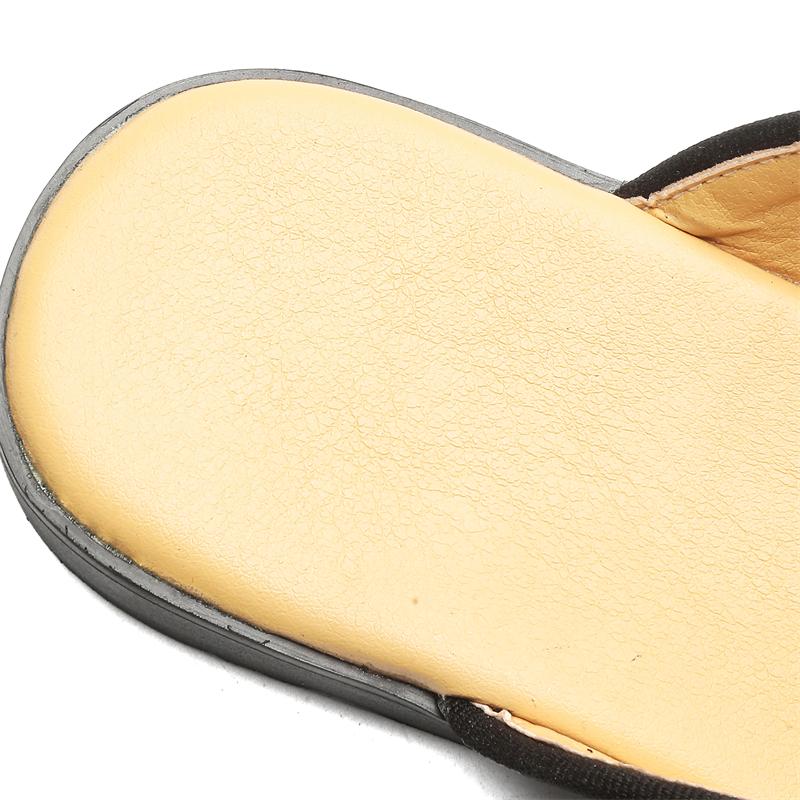 Hight Quality Summer New British Street Style Leather Mules For Men's Black White Hombre Daily Outdoor Dress Slippers Big Size