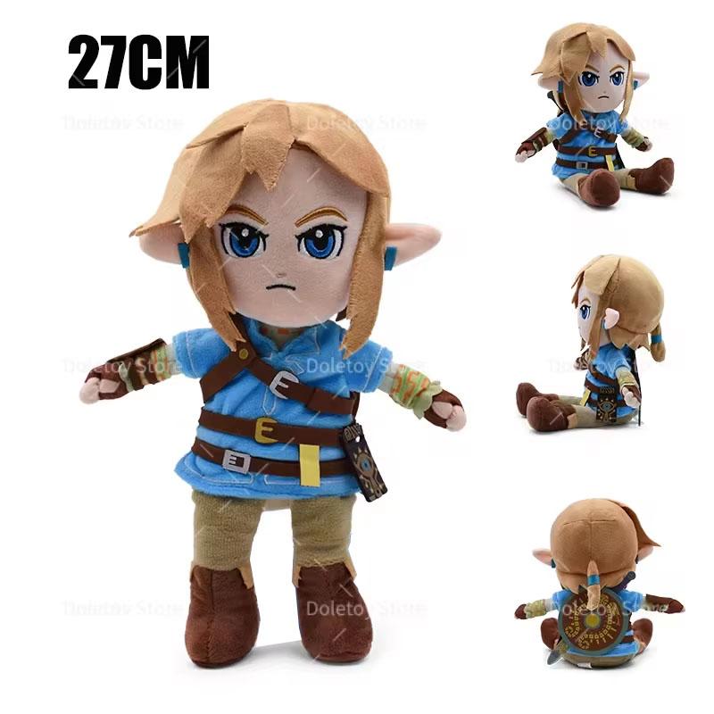 Zelda Breath of the Wild Plush Toys Link Bokoblin Korok Princess Zelda Sand Seal Pillow Soft Stuffed Animal Kids Gift