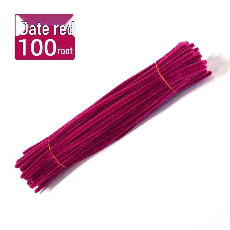 Youyou Tiger Twist Stick Handmade Super Soft Chenille Stems Educational Craft Materials for Macarons