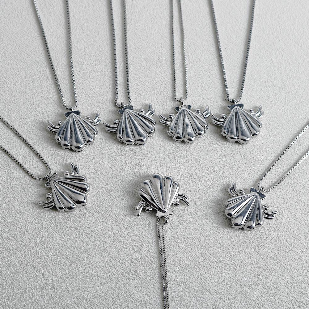 Anime Mermaid Melody Pichi Pichi Pitch Necklace Nanami Ruchia Lucia Hanon Hosho Cosplay Necklace Jewelry Shell Pendant Choker Accessories