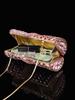European-American Rhinestone Clutch: Creative Hollowed-Out Women's Evening Handbag for Banquets