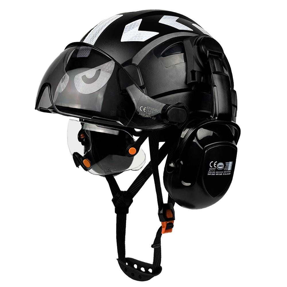 CE Construction Safety Helmet With Built