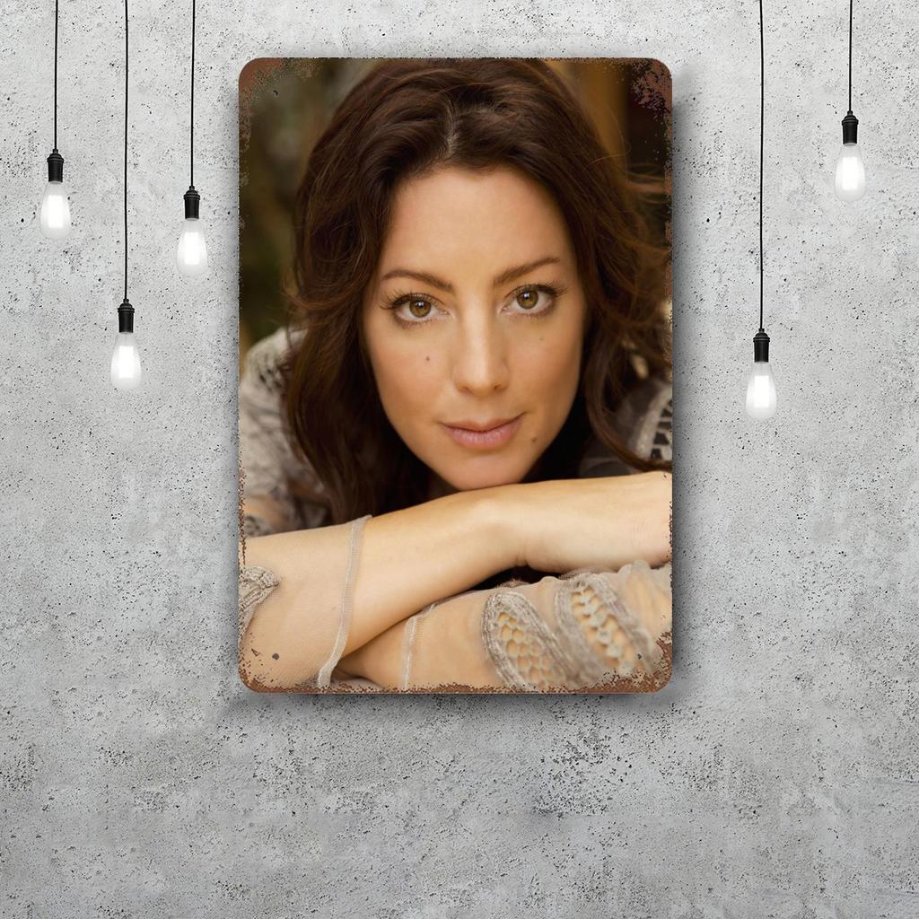 Sarah McLachlan Decor Poster Vintage Tin Sign Metal Sign Decorative Plaque for Pub Bar Man Cave Club Wall Decoration