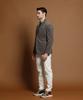 Panicale Charcoal Slim Fit Corduroy Jacket