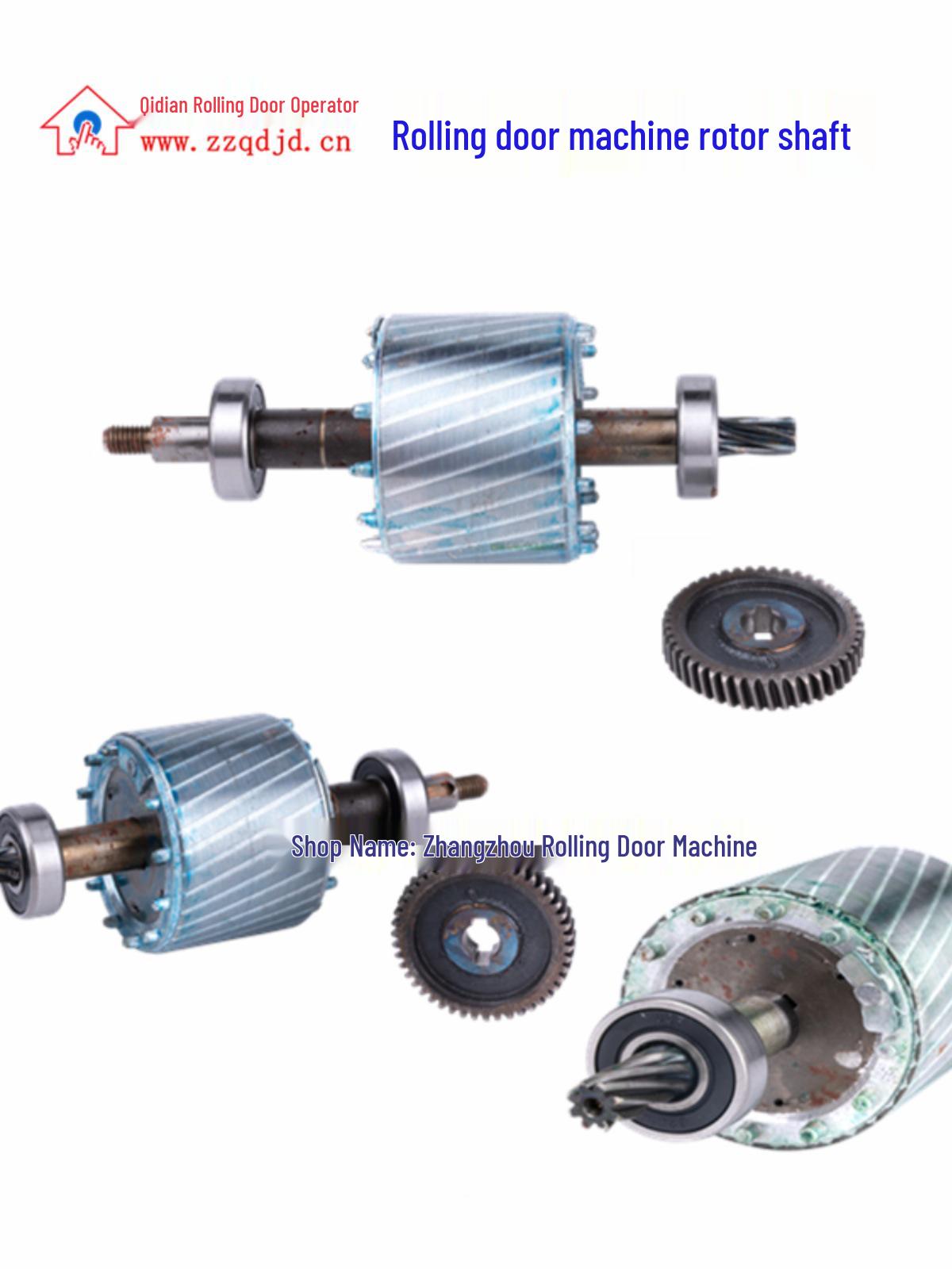 

Electric Roller Shutter Motor Rotor Shaft and Accessories Rotor Shaft + Pinion Gear 600 Type