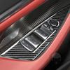 Carbon Fiber Car Accessories Window Lifting Modified Interior Trim Cover Sticker For BMW 4 Series 4 Door G22 G23 G26 -2025