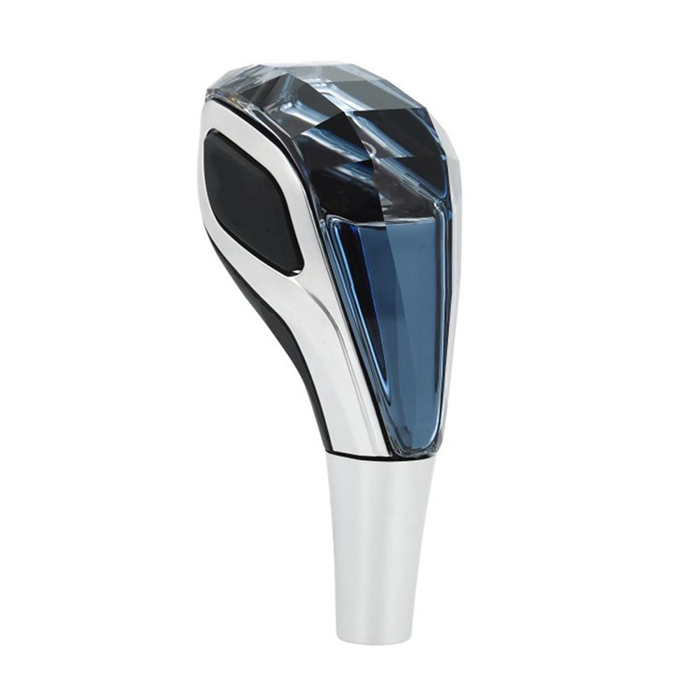 Touch Activated Gear Knob with 7 Light Colors Crystal Gear Shift Knob Crystal Automatic Shift Knob Compatible with Most Cars
