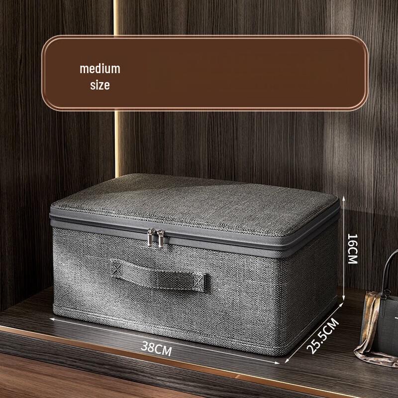 

Zhai Wan Jia Wardrobe Clothes Storage Box with Window