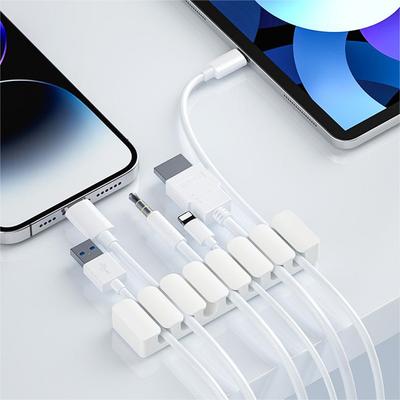 Datenkabelaufbewahrung Kabelaufwickler Ladekabel Datenkabelschutz Organizer Halter Fester Kabelclip Silikon Kabelorganisator