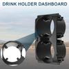 TUCKBOLD Practical Cup Holder for Part Number A2126800110 Instrument Panel Drink 1 Piece Mercedes-Benz E350, Holder, Black,