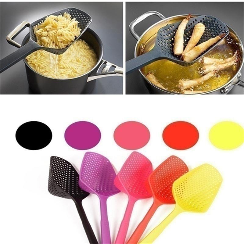 Kitchen Tools Large Scoop Colander Pasta Heat Resistant Strainer Utensils for Home Accessories