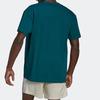 Adidas Pure Round Neck Short Sleeve T-Shirt Men Tops Green HE4356