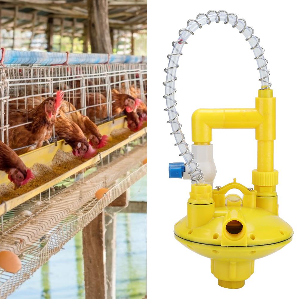 Water Pressure Regulator Regulating Reducing Valve for Drinker Farm AccessoriesRound Tube