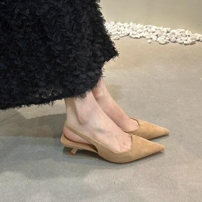 Neue Mode Damen Sandalen Party Pumps Dünne Hohe Absätze Elastisches Band Schwarz Weiß Beige Rose Sommer Kleidschuhe Frau Damen Pumps