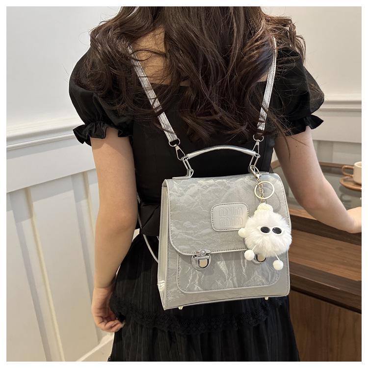 Damen 2024 Retro Hongkong Rucksack: Vielseitige Handtasche & Umhängetasche für Reise & Pendeln