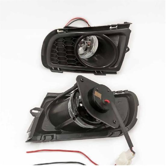 Auto Front Bumper Fog Light Compatible For MAZDA 6 Sedan GG1 2006 2007 2008 2009 2010 Fog Lamp Cover Grill Frame Headlight Foglights