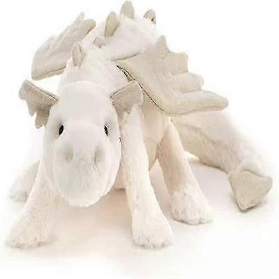 Kanatlı yeni ejderha peluş oyuncak, sevimli yumuşak ejderha pterodaktil peluş oyuncak dinozor peluş yastık bebek