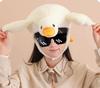 Haberly Duck Costume for Halloween, Cosplay, Events, Costumes, School Festivals, Fluffy Cap, Cold Weather Protection, Earmuffs, Snow Country, Photo