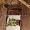 Retro Zinc Alloy PU Leather Unisex Cargo Belt