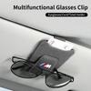 UYDH3 New Car Glasses Clip Sun Visor Card Glasses Holder Cars Accessories For BMW Motorsport X1 X3 X5 E39 E46 E90 F20 E60 F30 E36