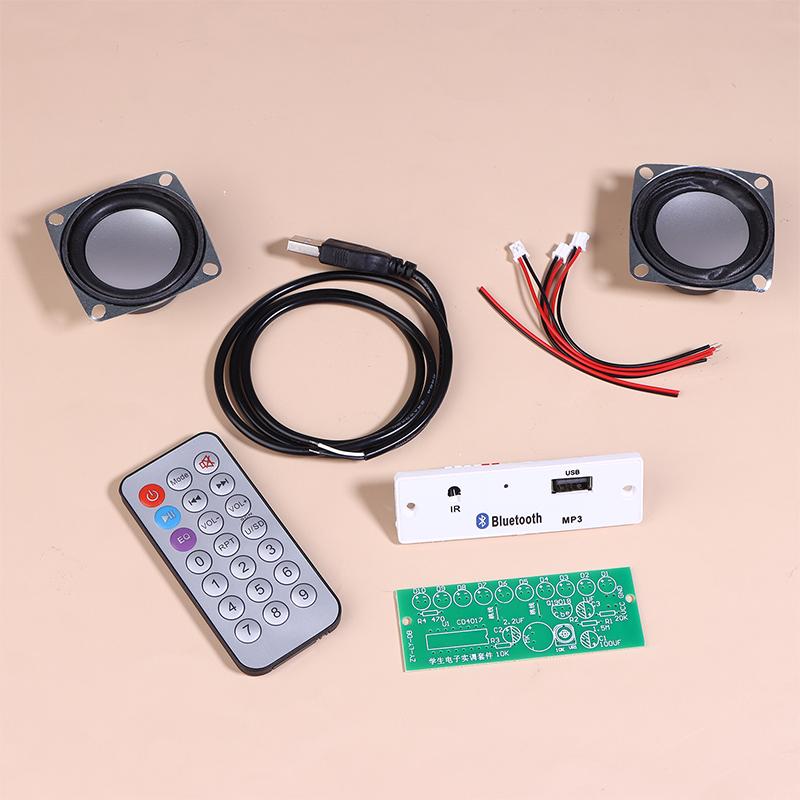 Diy Bluetooth Compatible Speaker Kit Diy Soldering Electronic Projects Soldering Practice Kit For Home School Education Supplies