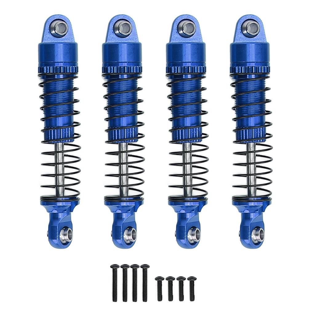 4PCS RC Shock Absorber Damper 50mm Upgrade Parts High Strength T6061 Aluminum Alloy RC Replacement