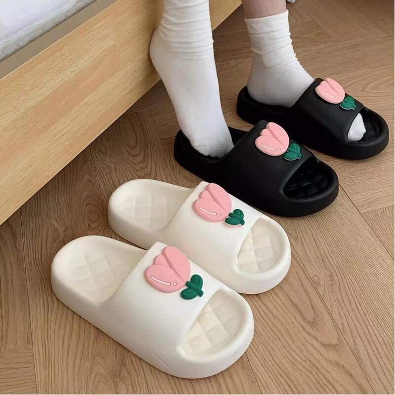 JINGRUIXIANGEVA Hello Kitty Soft Bath Slippers