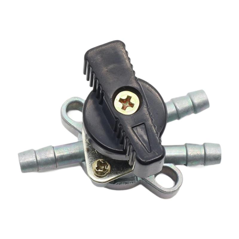 3 Way Fuel Tank Tap ATV Supplies 2 In 1 Out Fuel Gas Petcock Valve Switch for