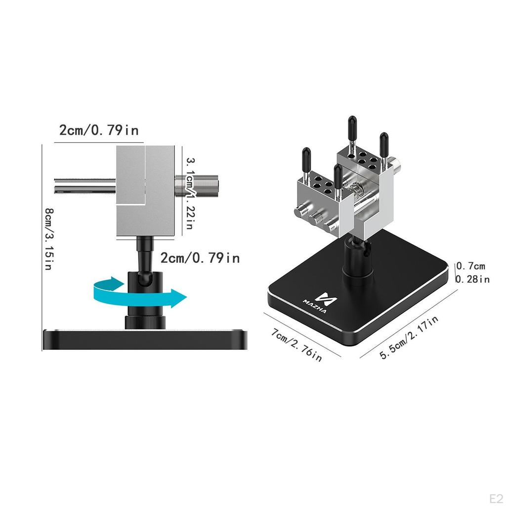 Mini imadło ręczne przenośne regulowane 90 stopni Hobby DIY narzędzie modelarskie do napraw elektroniki