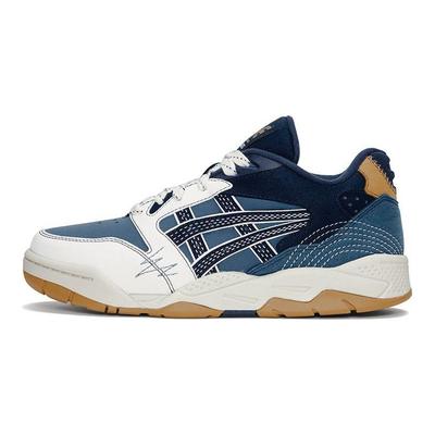 Gel-Fuse Artisan Series Melard Retro Street Fashion Versatile Casual Comfortable Low-Top Retro Basketball Shoes Unisex Sneaker Blue 1203A587-400