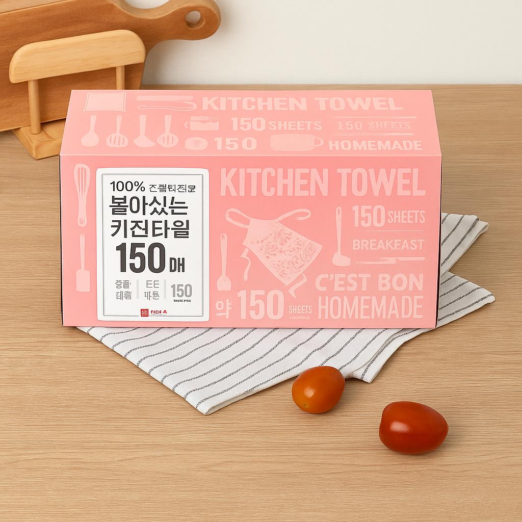 Your Kitchen Essential: Living Pull-Out Kitchen Towels (150 Sheets)