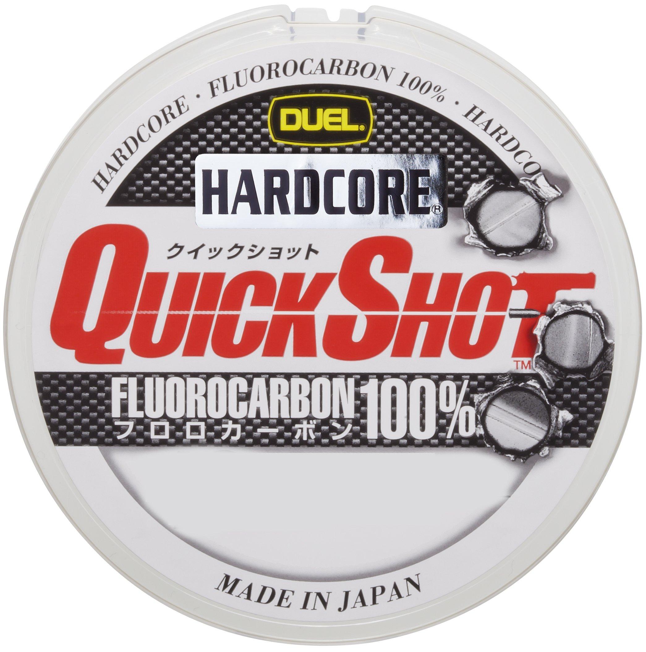 

DUEL Hardcore Quick Shot Fluorocarbon Size Natural H3357 Line, 150m, 5, 20lbs, Clear,