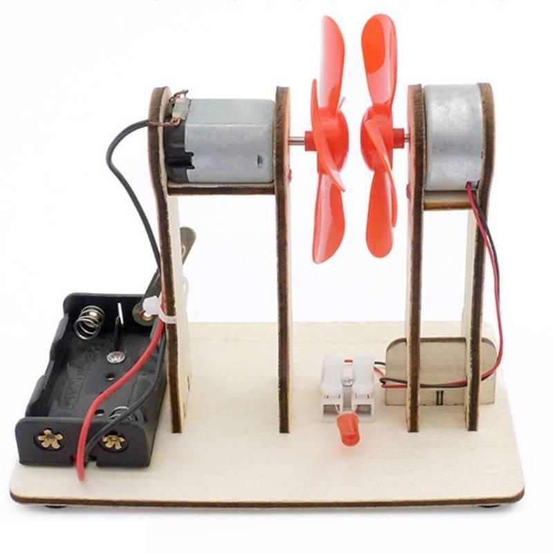 Wissenschaftsexperiment Windenergieerzeugung DIY-Kit Schulwissenschaft Bildungsmodell