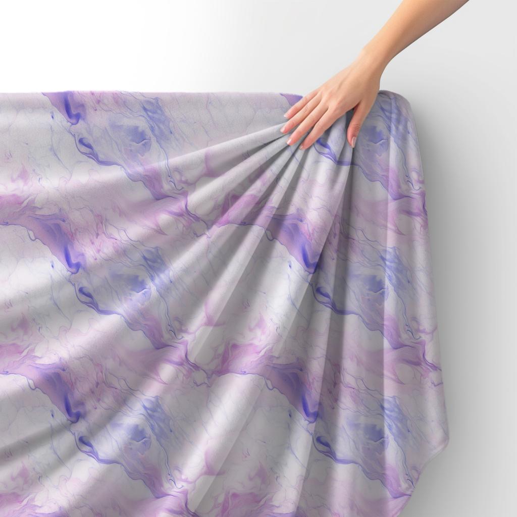 Royal Samt Stoff Polyester Zum Nähen - Motiv Abstraktion - Rdx2724