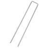 U-shaped Ground Stakes 25 Pcs 20x3.5 Cm Galvanized Steel